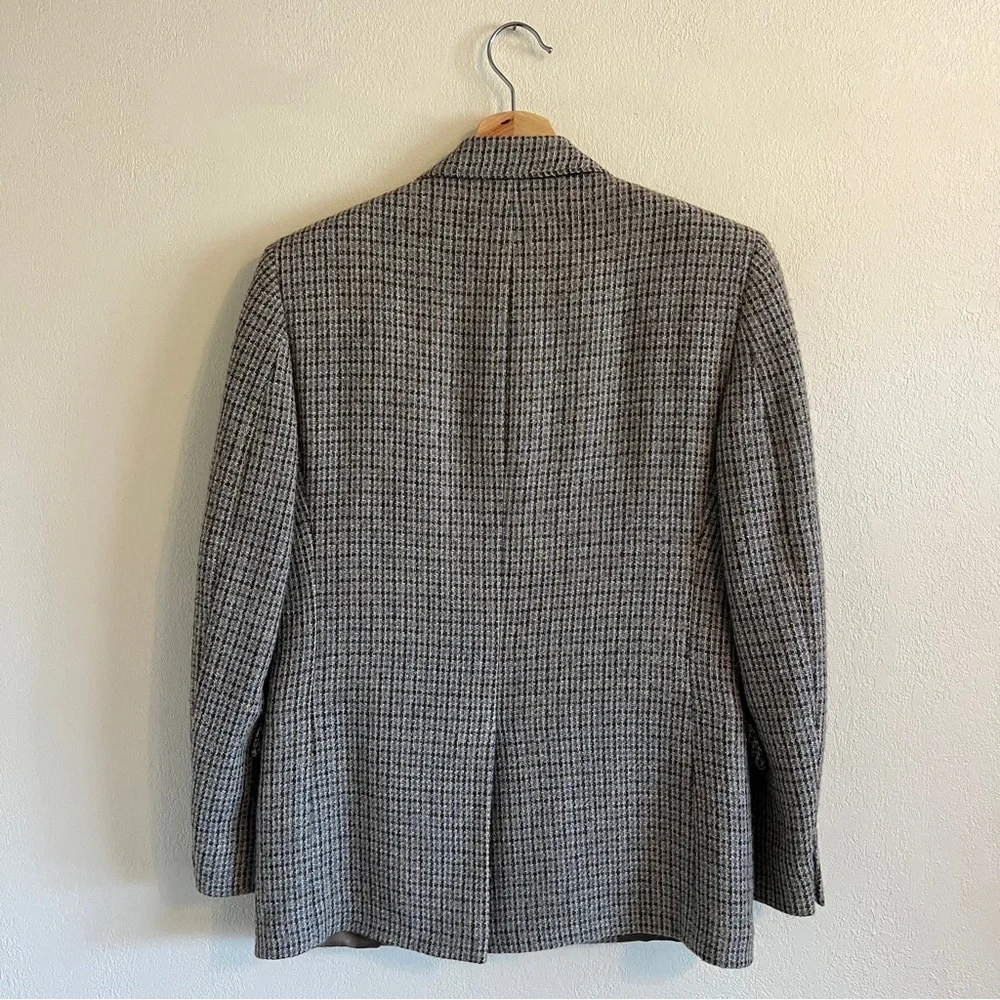 Vintage Wool Satin Lined Blazer - Picture 8 of 16